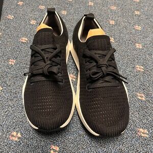 All Birds Tree Dasher 2 Womens W7 Sneakers Natural Black Blizzard Sole Run Shoes